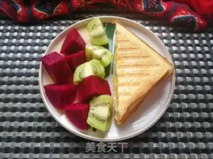 Make Egg sandwich step 12