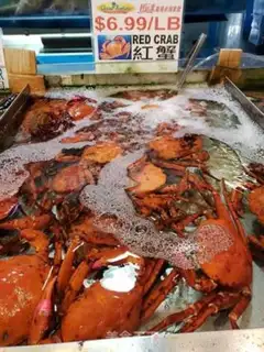 Make Fresh red crabs step 0