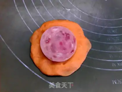 Make German ham with red potato waffles step 8