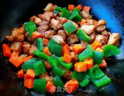Make Pepper carrot, fried chicken step 9