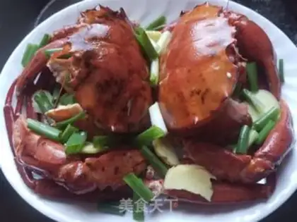 Make Fresh red crabs step 6