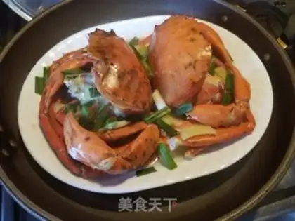 Make Fresh red crabs step 7