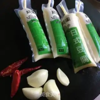 Make Red burning Japanese tofu step 0