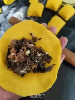 Make Pumpkin buns step 11