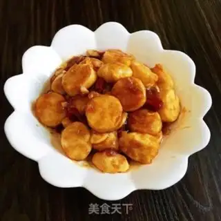 Make Red burning Japanese tofu step 9