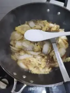 Make A cabbage stew fan step 5