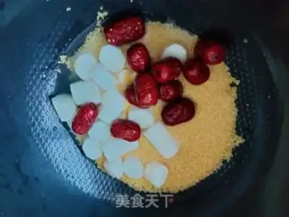 Make Red-tree porridge step 3