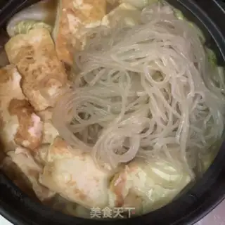 Make Bean tofu powder step 11
