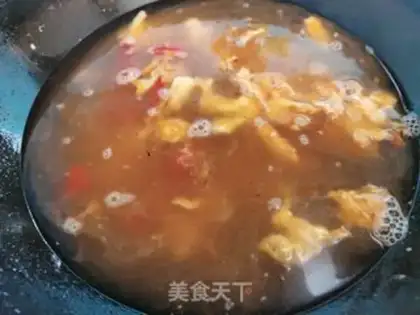 Make Tomato egg noodles step 3
