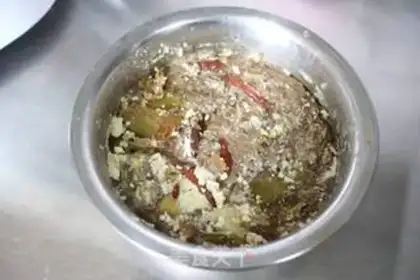 Make Old tofu step 1