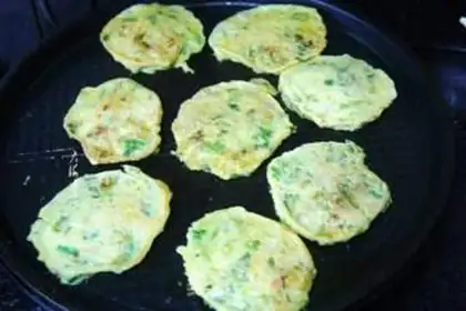 Make A green corn egg and vegetable pie step 6