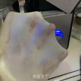 Make The almond hand tore the chop bag step 9