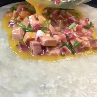 Make Lazy egg-bread step 2