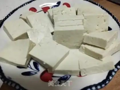 Make A casserole tofu step 1