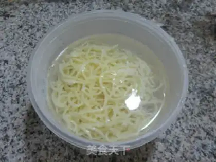 Make Sweet blues and noodles step 3