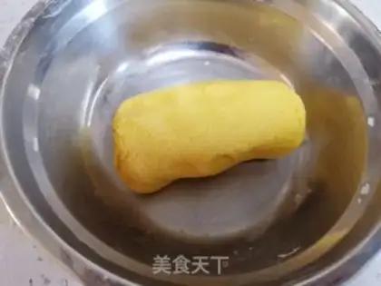 Make Pumpkin rice cake step 2