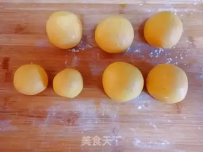 Make Pumpkin rice cake step 6