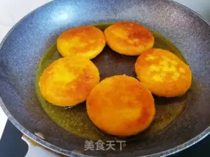 Make Pumpkin rice cake step 9