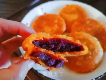 Make Pumpkin rice cake step 10