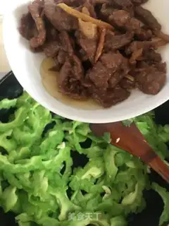Make Scrambled beef step 7
