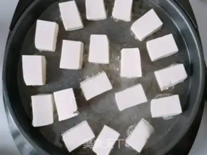 Make Fried tofu step 1