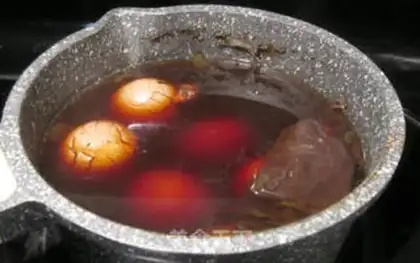 Make Tea eggs step 6