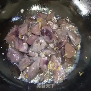 Make Pork blood stew step 11