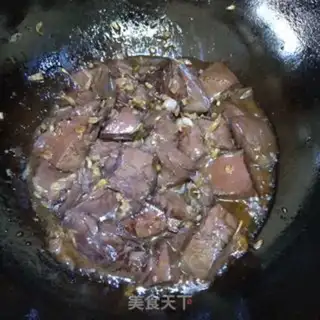 Make Pork blood stew step 12