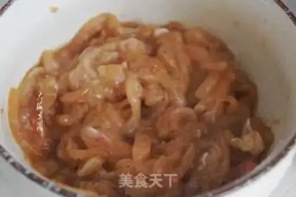 Make Hand-picked burrito chicken swivel step 1