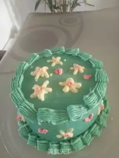 Make Butter cake by the waves step 38