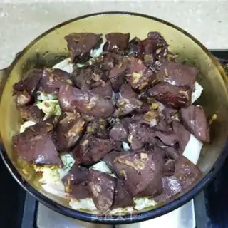 Make Pork blood stew step 13