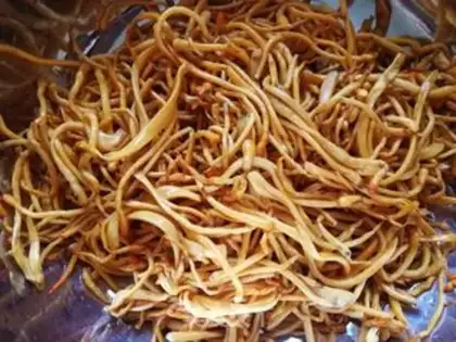 Make Chicken Leg soup from Worm Herbs Mountain step 7