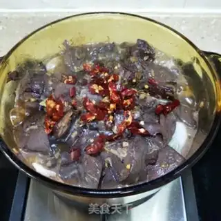 Make Pork blood stew step 15