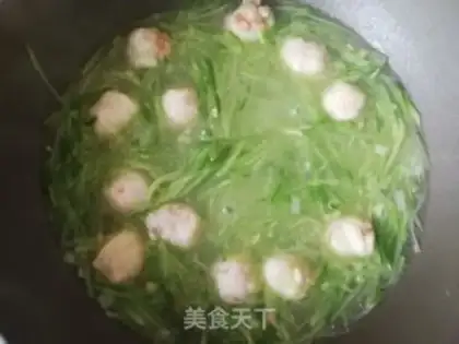 Make Shrimpball soup step 9