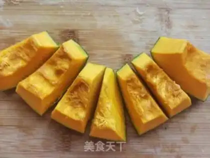 Make Pumpkin rice step 3
