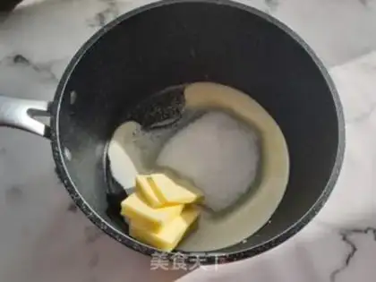 Make Caramel apricot step 1
