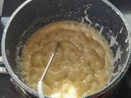 Make Caramel apricot step 2