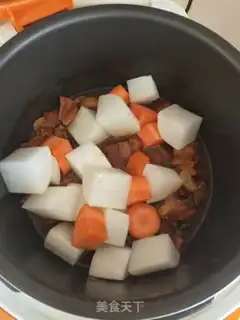 Make Beer lamb radish step 12