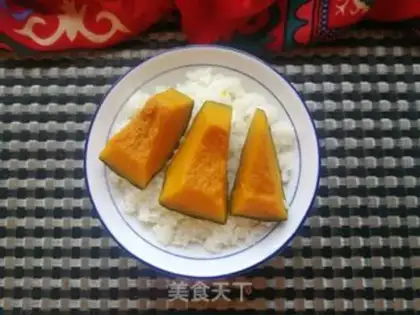 Make Pumpkin rice step 8