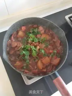 Make Beer lamb radish step 13