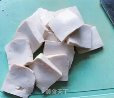 Make Meat and tofu step 1
