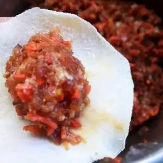 Make Onion carrot beef dumplings step 9