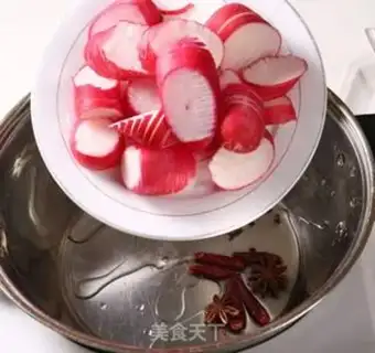 Make Dry pot radish step 2