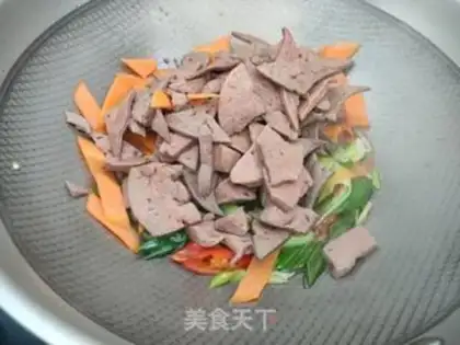 Make Onions of pork liver step 4