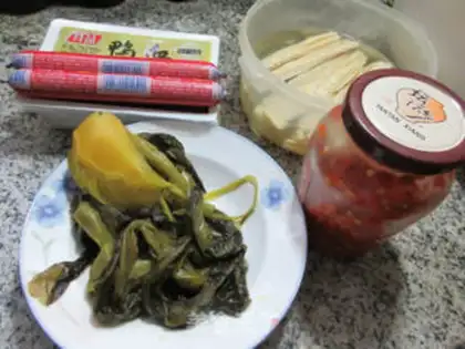 Make Pork blood step 0