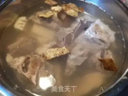 Make Red soy bean soup step 4