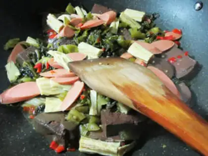 Make Pork blood step 7