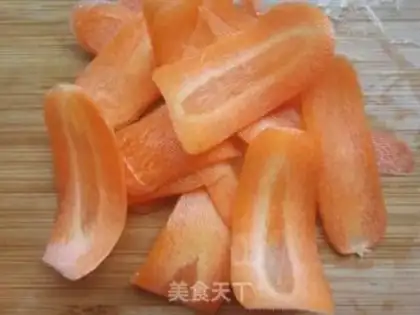 Make Carrot, cabbage, tofu skin step 1