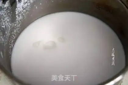 Make Rice slurry step 2