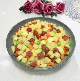 Make Weenie steamed potatoes step 5